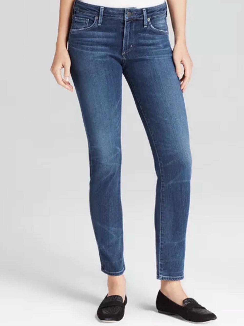 Citizens of Humanity Arielle Mid-Rise Slim Petite Jeans